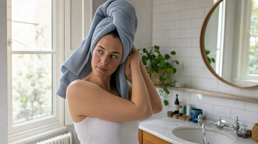 Le pré-séchage à la serviette, l'étape que presque tout le monde bâcle