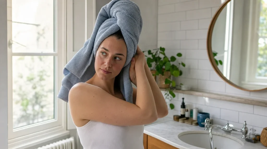 Le pré-séchage à la serviette, l'étape que presque tout le monde bâcle